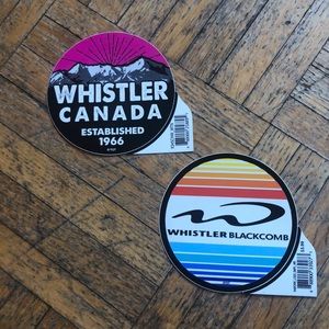 Whistler Stickers